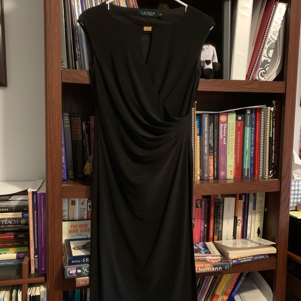 Lauren Ralph Lauren keyhole wrap dress